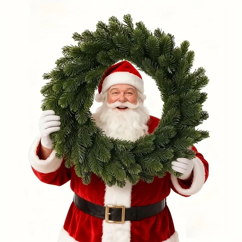 Everlasting Evergreen Pine Holiday Wreath