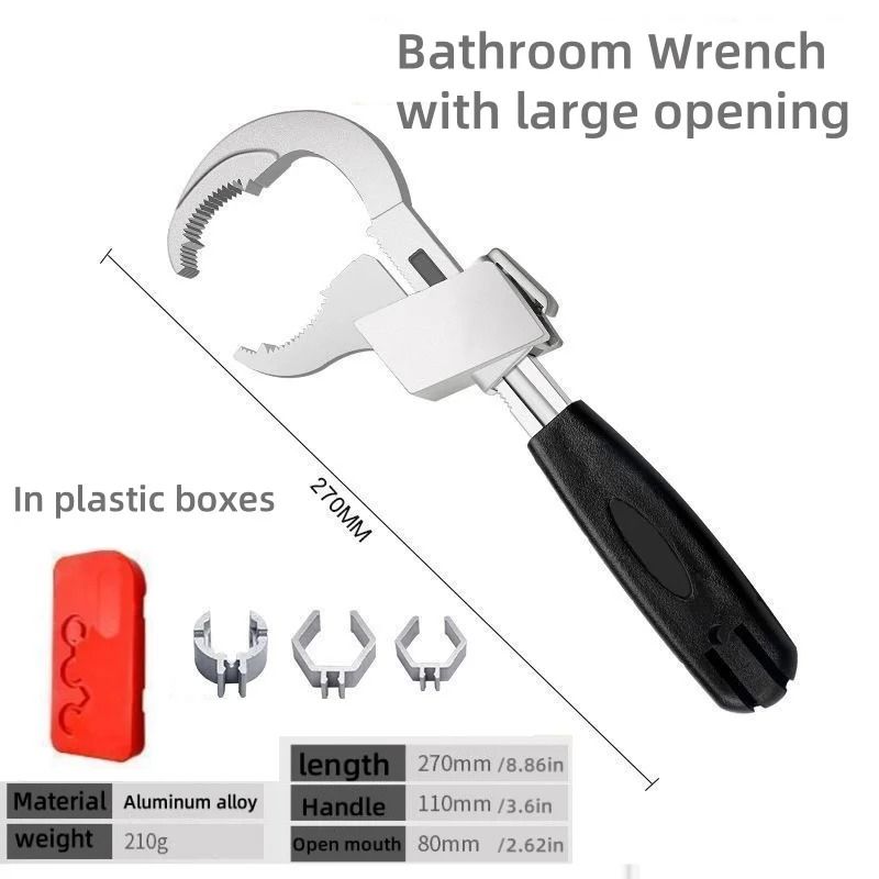 Feng Witt Multi Functional Sink Wrench Universal Faucet Tool
