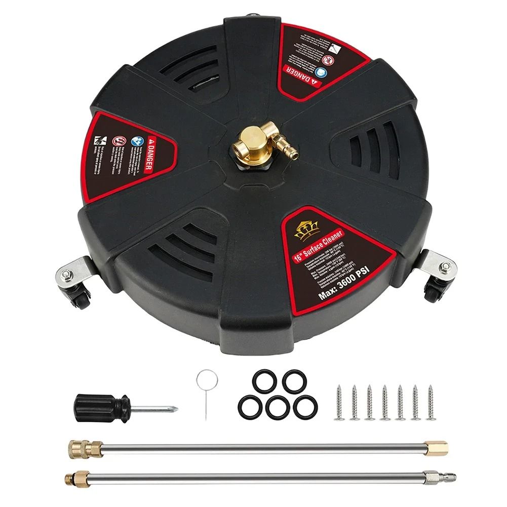 13 Inch Pressure Washer Surface Cleaner Flat Surface Cleaning Attachment