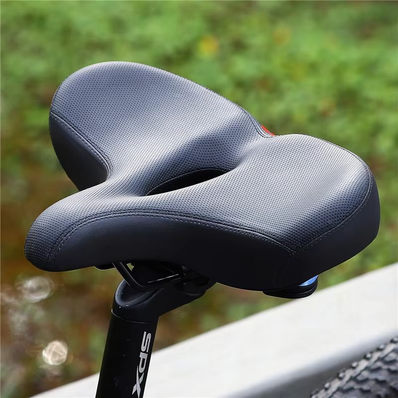 WEST BIKING Ergonomic Bicycle Saddle – Comfortable Long Distance Cycling Seat for MTB, Touring & E-Bikes