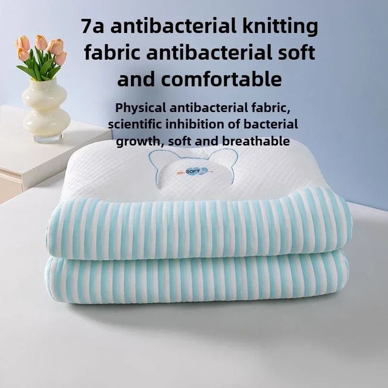 Knitted Fabric High Resilience Neck and Body Pillow