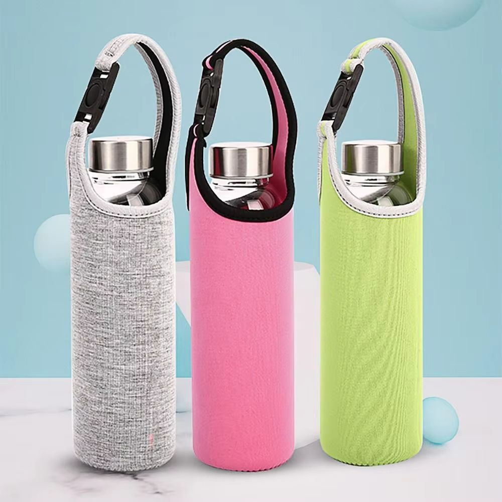 HydraGuard Neoprene Insulated Water Bottle Sleeve – Sports Bottle Carrier & Protective Pouch