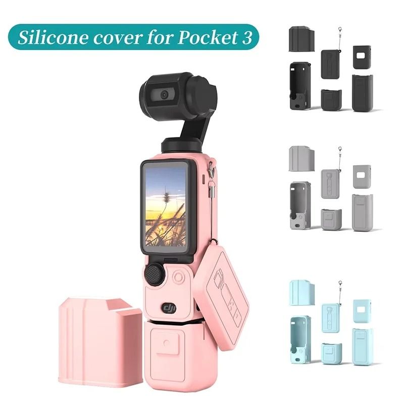 Universal Silicone Protective Camera Shell Set
