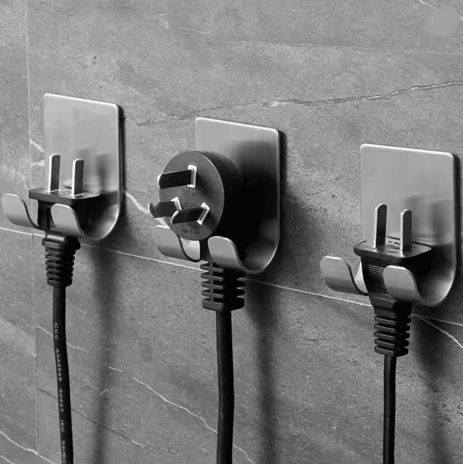 Punch Free Aluminum Razor Holder Wall Mounted Bathroom Storage Hook