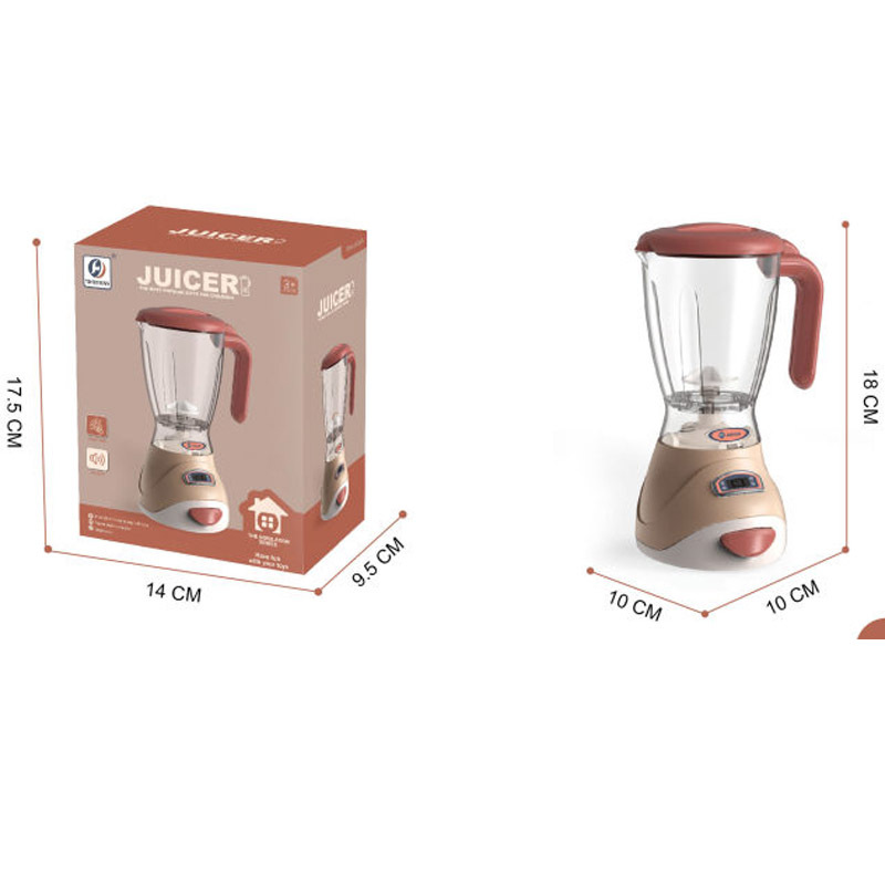 Electric Vacuum Cleaner, Household Juicer Dispenser, Pretend Kitchen Play Toys, Water Sweeper, Washing Machine with Ligh