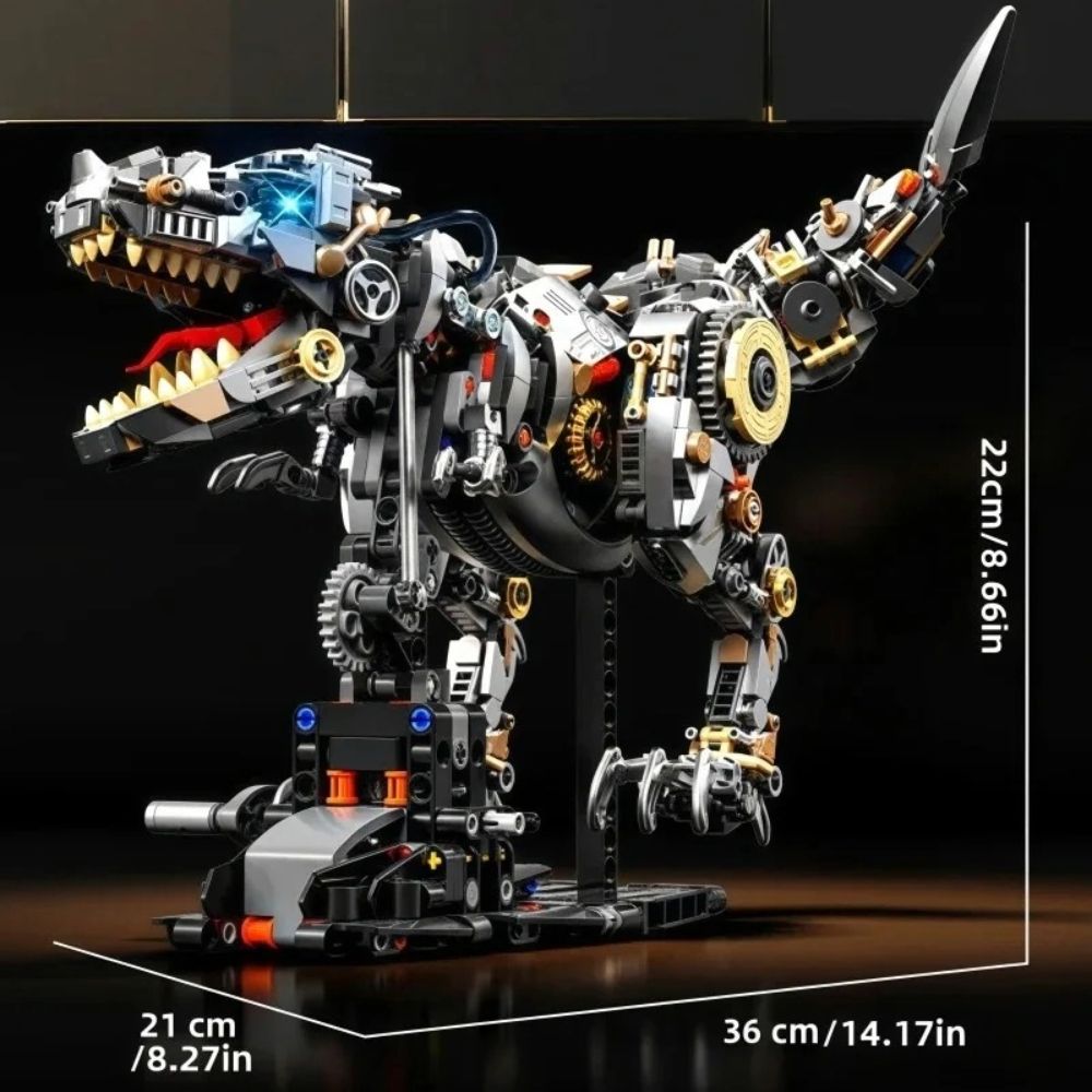 866PCS Mechanical Dragonfly Building Blocks STEM Construction Kit