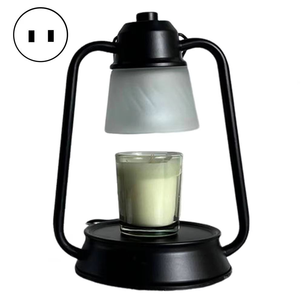 Elegant Candle Warmer Lantern Lamp Dimmable Wax Melt Candle Warmer with Timer