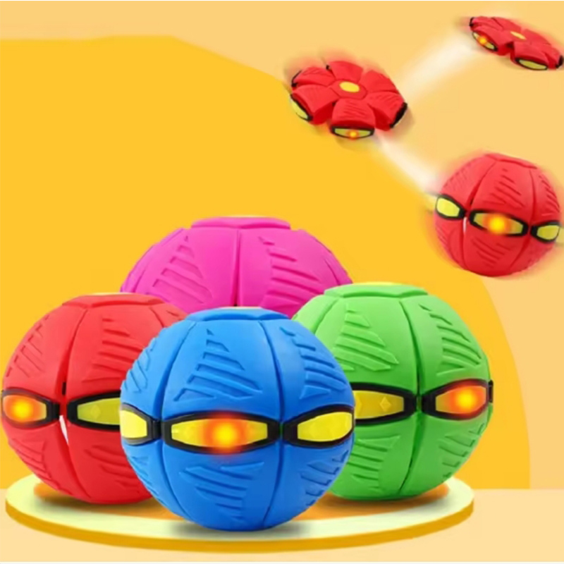 Transforming Flying Disc Ball for Kids Outdoor Play Ball Toy