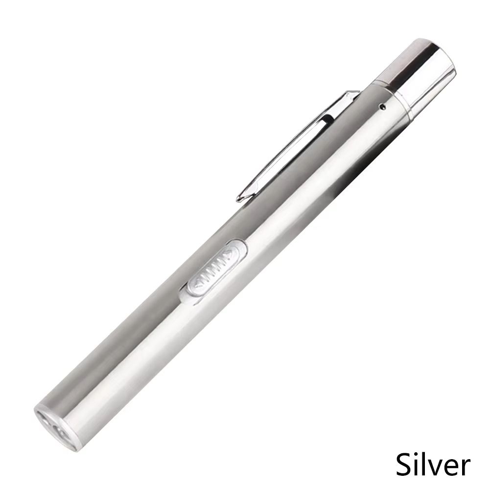 USB Rechargeable Medical Pen Light with Stainless Steel Clip