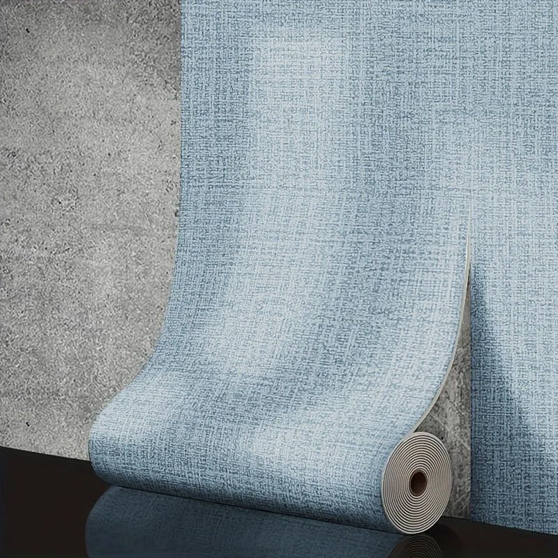Self Adhesive 3D Wall Sticker Waterproof Cement Gray Wallpaper