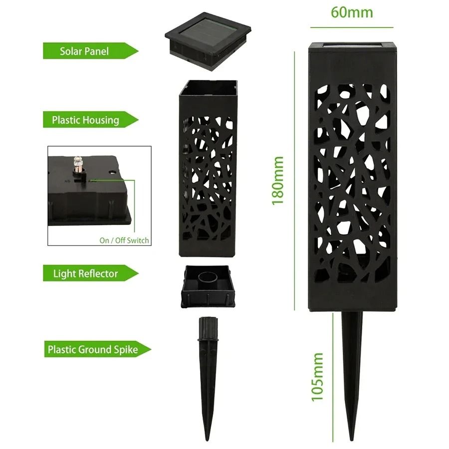 Retro Solar Lawn Light | Waterproof IP65 Outdoor Landscape Lamp for Pathways & Yards