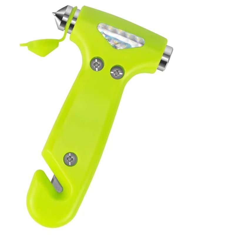 Multi-Function Car Safety Hammer – Emergency Window Breaker & Seatbelt Cutter
