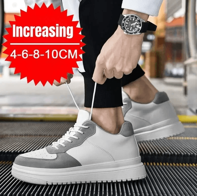 ElevateMax Mens Height Increasing Sneakers