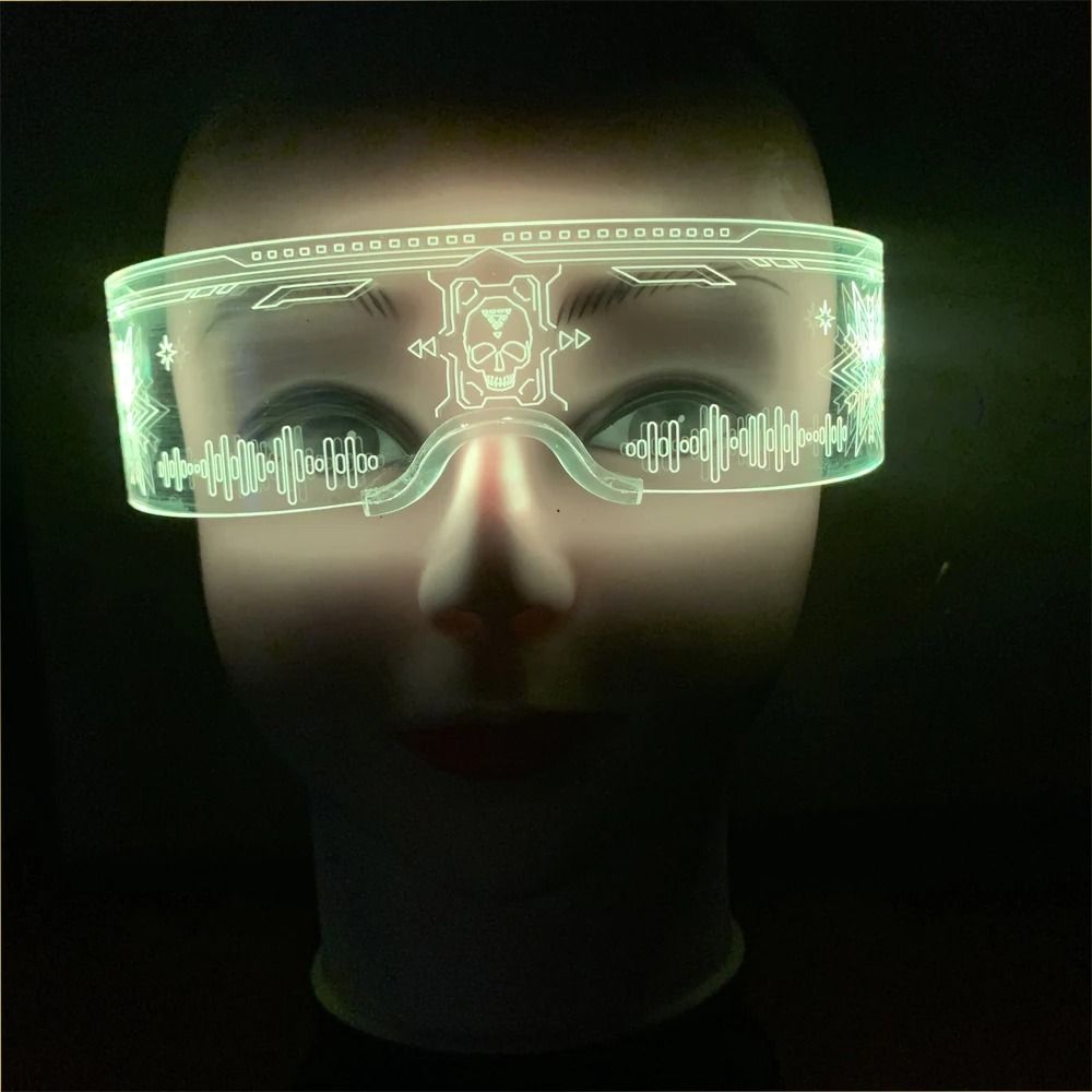 LED Light Up Glasses Luminous Party Sunglasses Costume