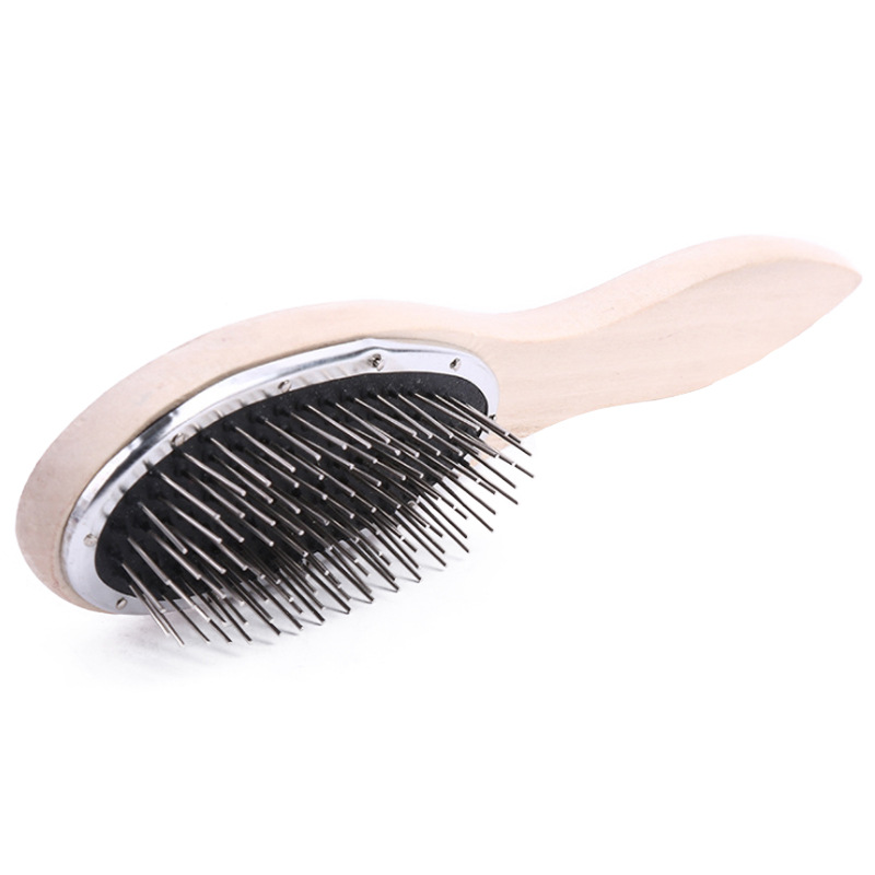 Anti Static Steel Comb for Hair Extensions, Professional Brush for Wig, Tangle-Free Training Comb