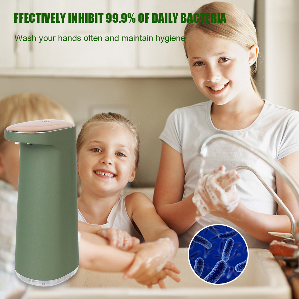 Touchless Automatic Foam Soap Dispenser USB Rechargeable Liquid Hand Washer