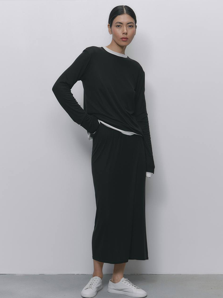 Womens Hirsionsan Modal Soft Loose Sets Casual Three Piece Outfit with Long Sleeve Cardigan, High Waist Pants, and Vest