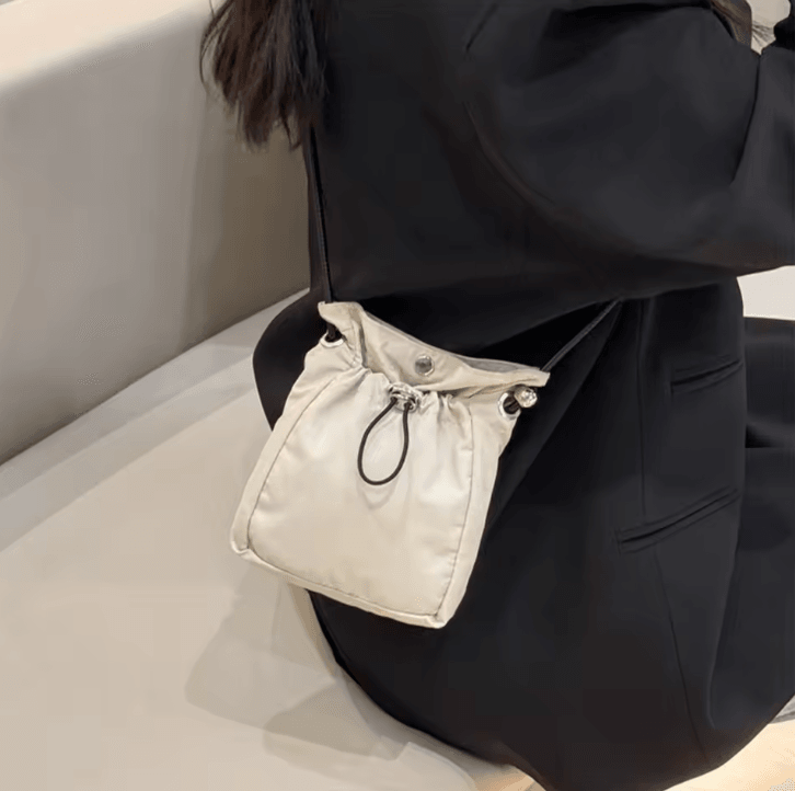 Nylon Crossbody Bag Mini Phone Wallet Multifunctional Square Shoulder Messenger Purse