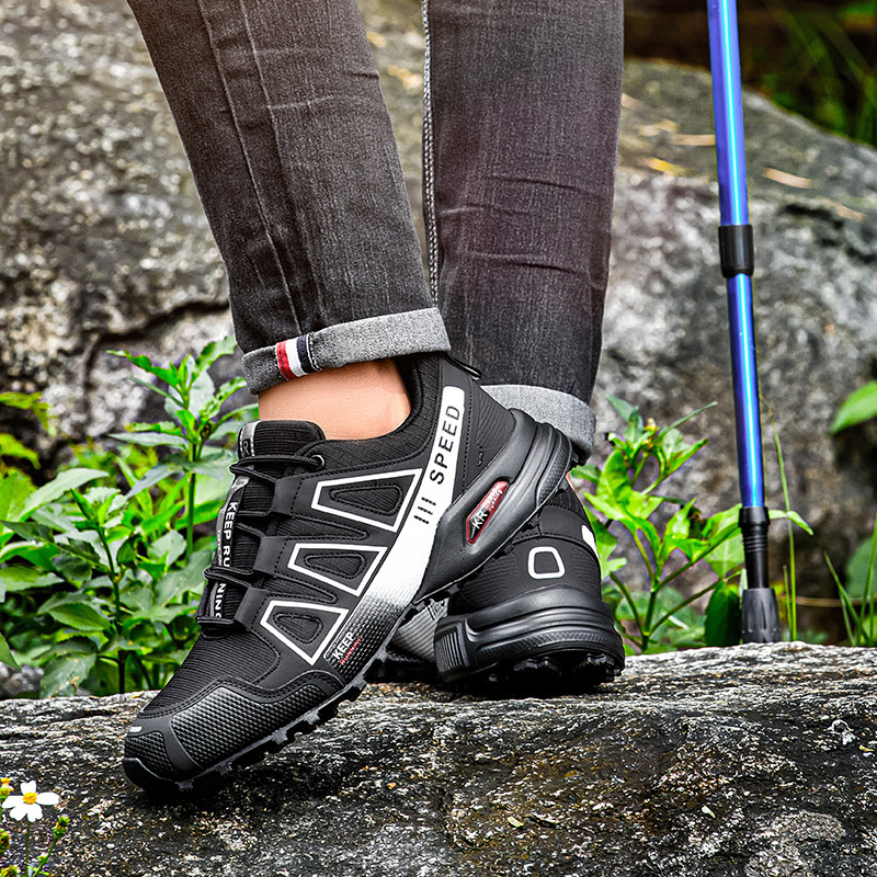 Waterproof Men's Cycling Shoes - Non-Slip, Durable for Road & Mountain Biking