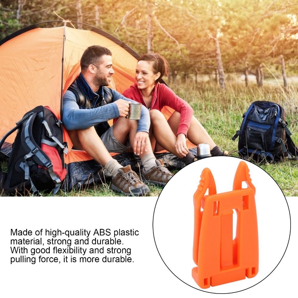 Adjustable Buckle Clip, Durable Removable Webbing Strap, MultiFunction Backpack Connecting Buckles, EDC Equipment