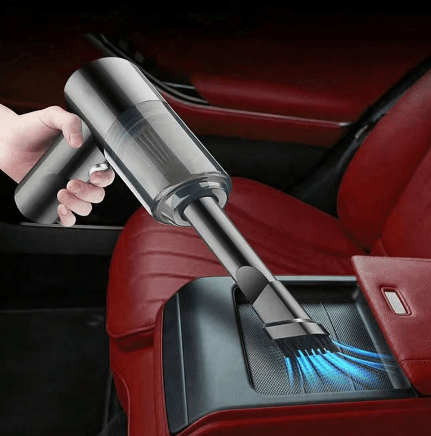 3-in-1 USB Rechargeable Mini Car and Household Vacuum Cleaner with Suction, Blowing, and Vacuuming