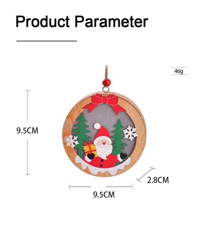 LED Christmas Tree Pendant Night Light