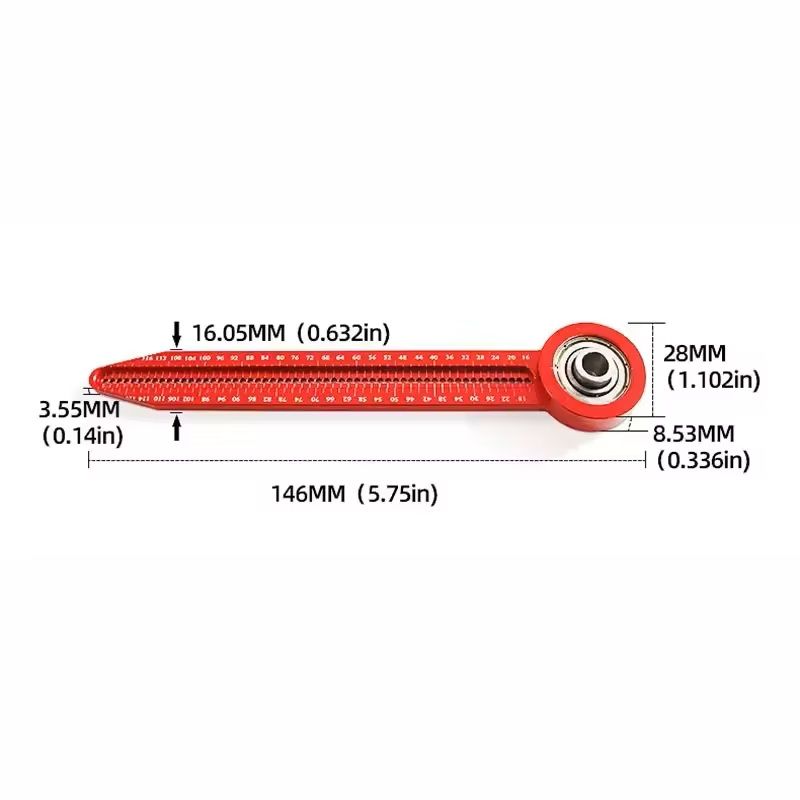 Woodworking Scribe Gauge & Carpentry Drawing Compass Marking Measurement Tool