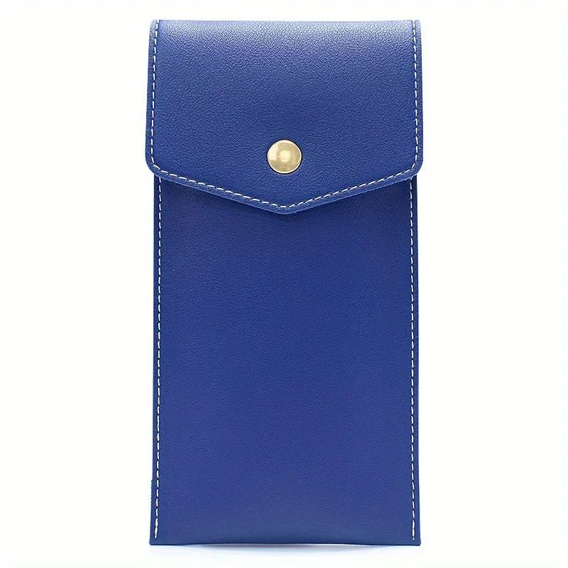 PU Leather Large-Capacity Pencil and Stationery Case