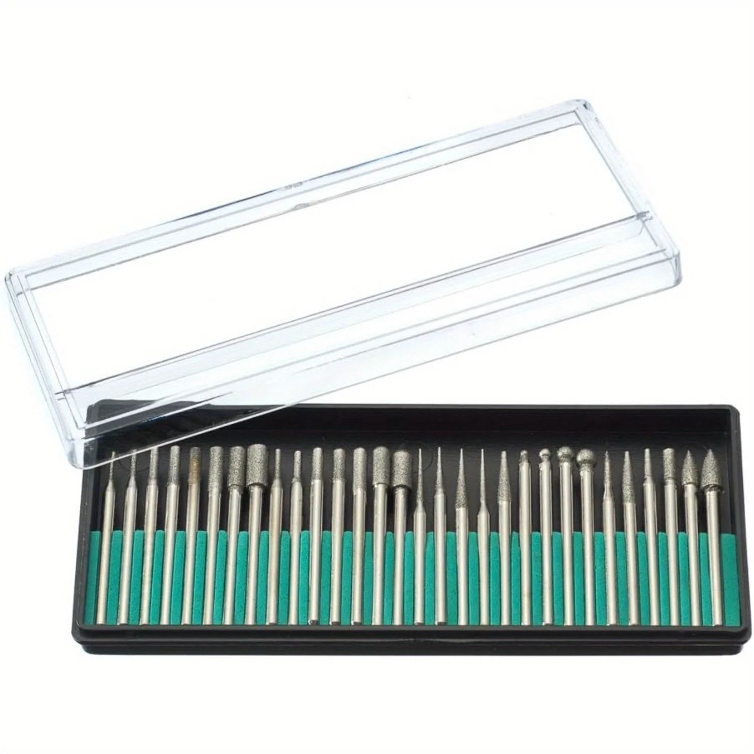 30-Piece Diamond Burr Drill Bit Set