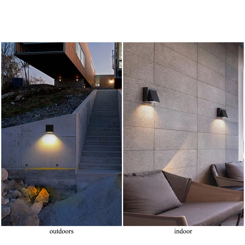Outdoor LED Wall Light Waterproof, Porch Garden Lamp, Bedroom Bedside Wall Lamp, Indoor Home Lighting, Modern LED Decor