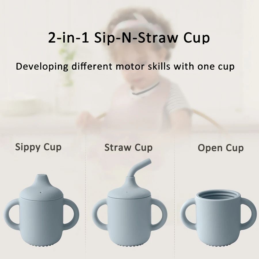 Duo-Flow 2-in-1 Silicone Transition Cup