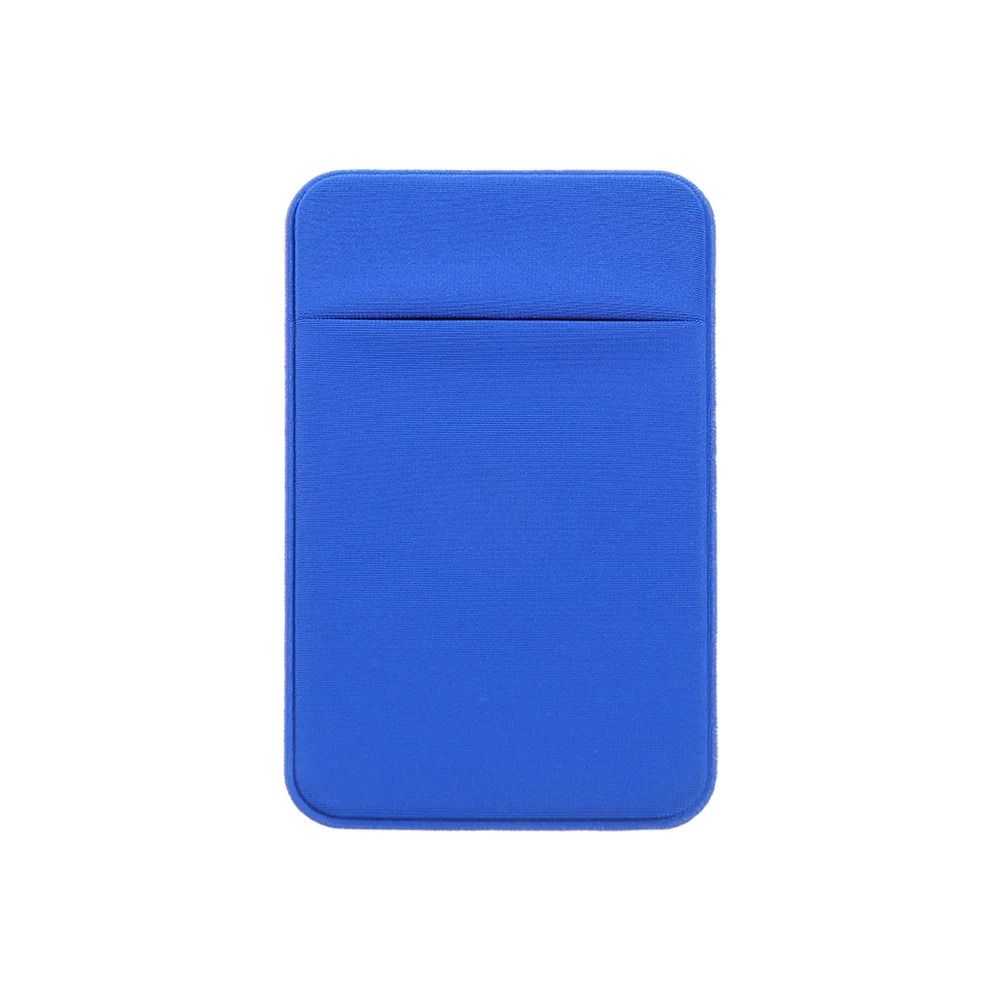 Elastic Cell Phone Card Holder – Slim Lycra Adhesive Mobile Wallet & ID Pocket