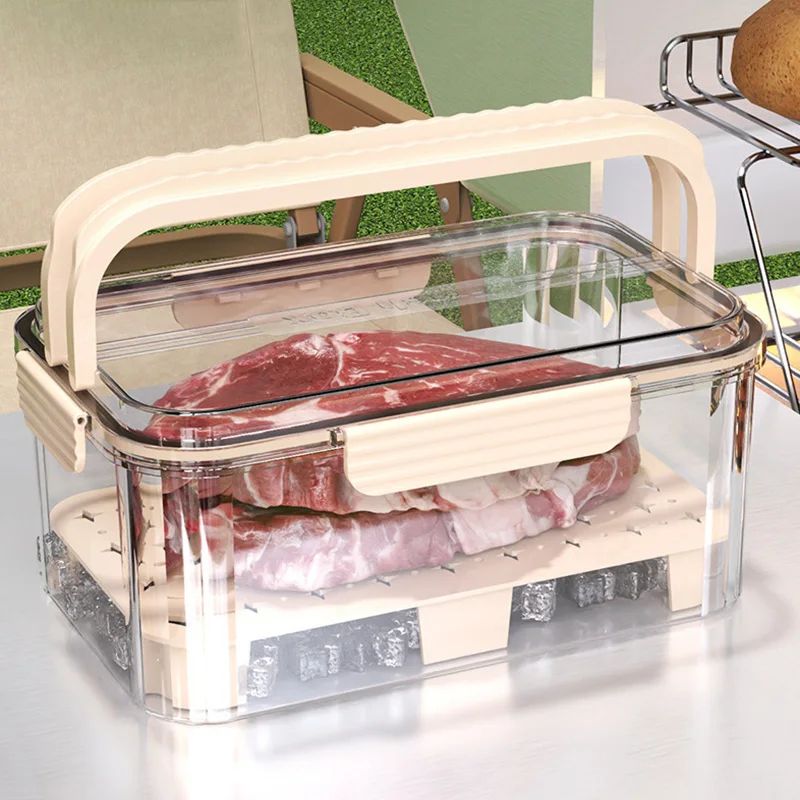 FreshGuard Portable Food Storage Box – Mini Sealed Lunch & Fruit Keeper for Travel and Kitchen