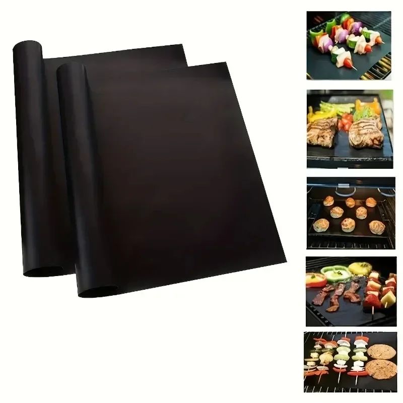 Reusable Grill and Oven Mat Set