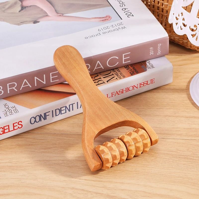 Wooden Relaxation Roller Massager