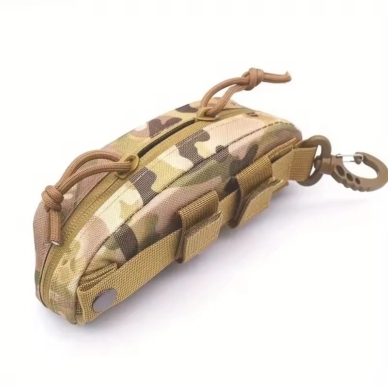 Tactical MOLLE Shockproof Eyeglass and Sunglasses Case