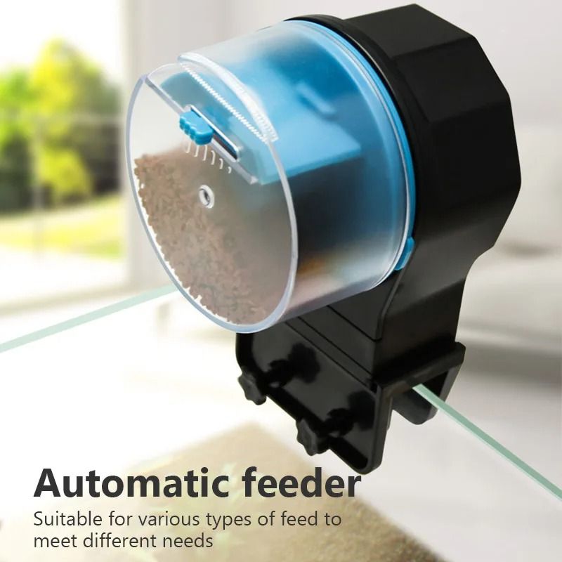 Automatic Fish Tank Feeder Intelligent Large Capacity Aquarium Feeder
