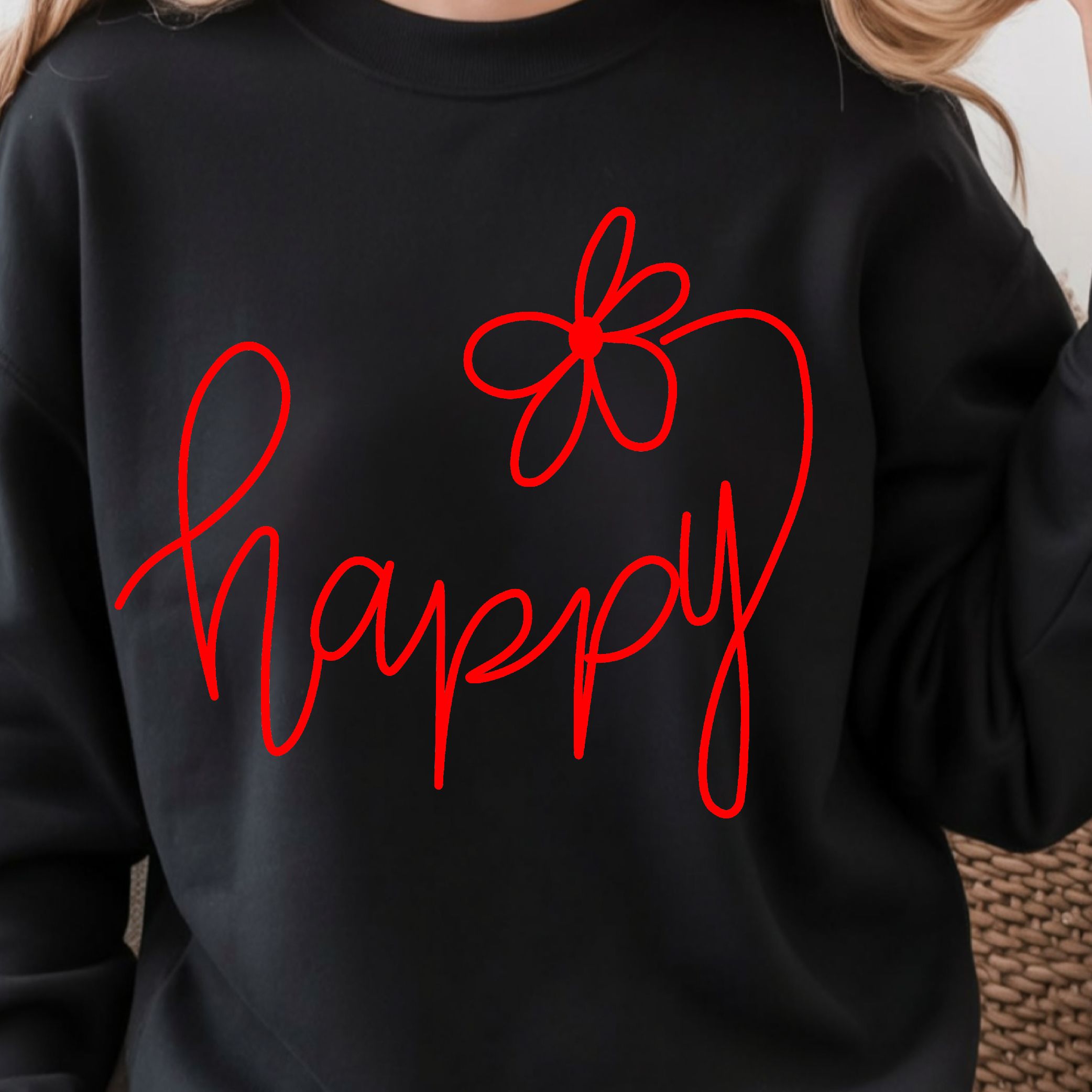 Choose Happy Shirt, Positive Vibes T-Shirt, Inspirational Women's Shirt