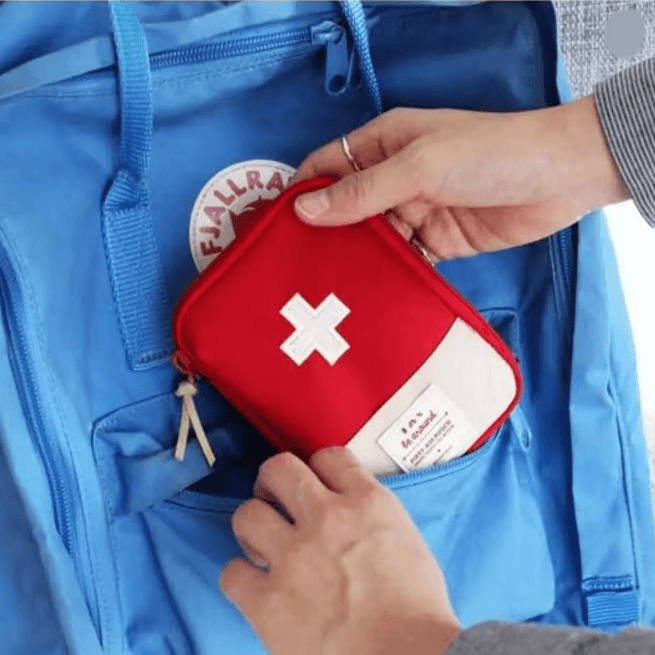 SafeCarry Portable First Aid Storage Box For Home And Travel