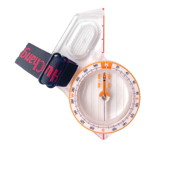 Orienteering Compass with Scale Ruler for Map Reading and Outdoor Navigation