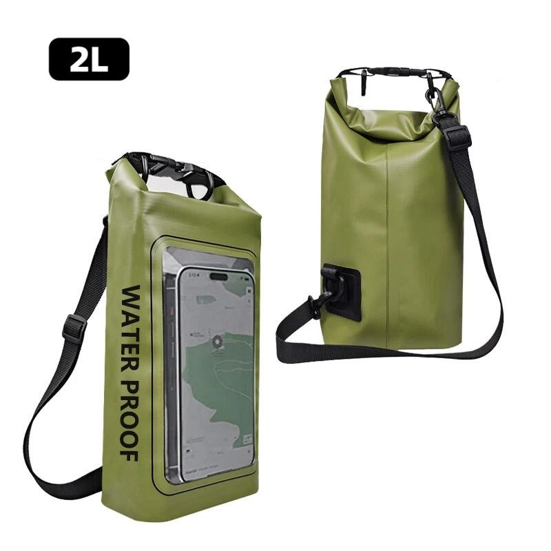 Touch Screen Transparent Dry Bag Backpack 2L and 5L