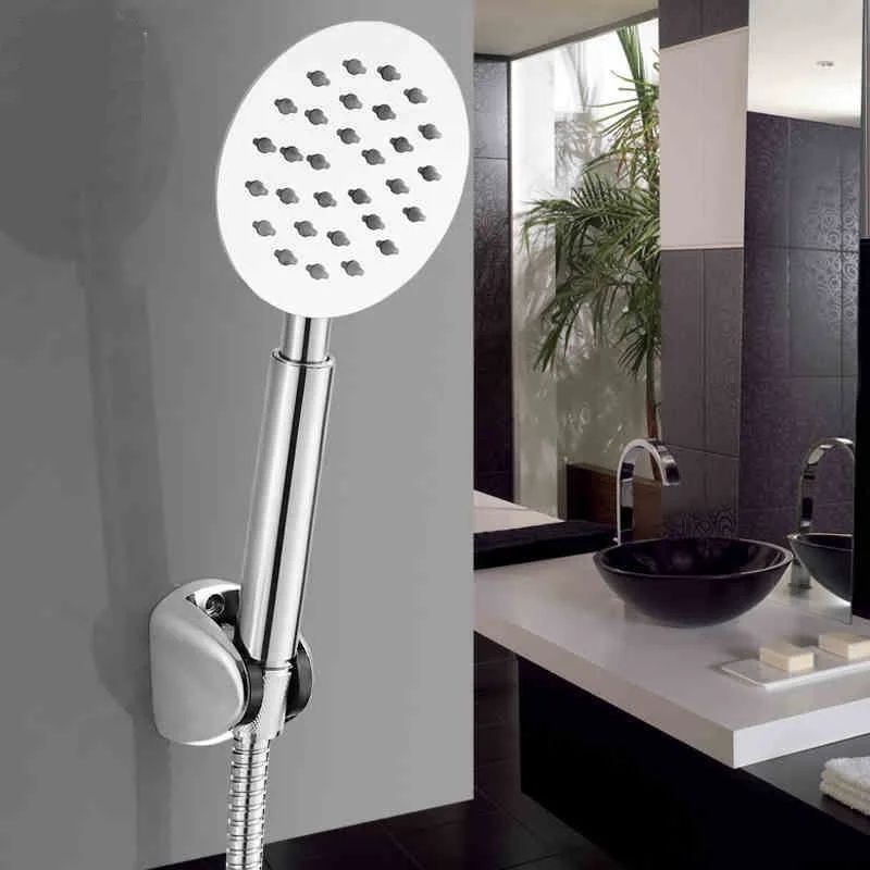 High Pressure Handheld Shower Head Stainless Steel Bathroom Set