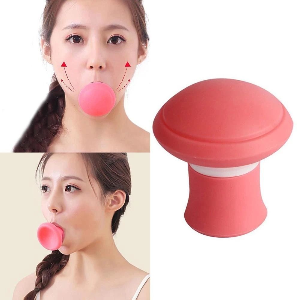 Silica Gel Mouth Jaw Exerciser Slimming Face Lift Tool