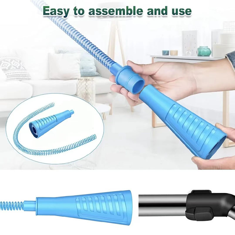 Bendable Dryer Vent Cleaner Kit  Vacuum Attachment with Guide Wire & Lint Remover Hose