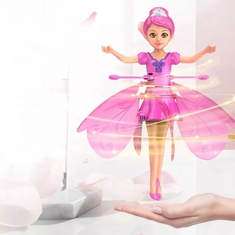 Rotating Flying Toy, Gesture Induction, Children's Flying Doll, Dancing Simulation Helicopter, Luminous Gift