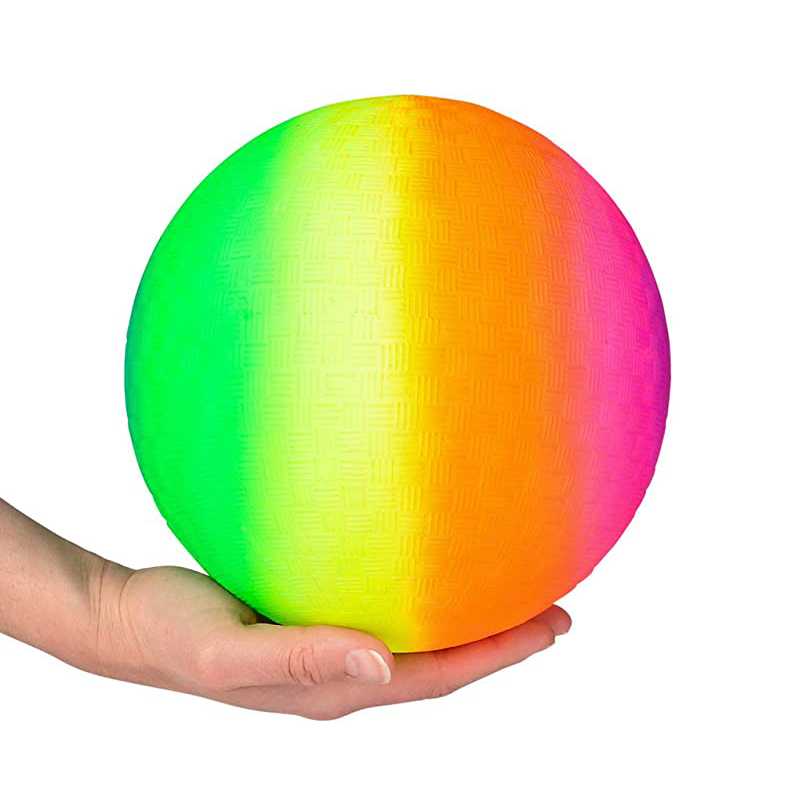 Durable Rubber Kickball 8.5 Inch Playground Ball for Kids & Adults Outdoor Play
