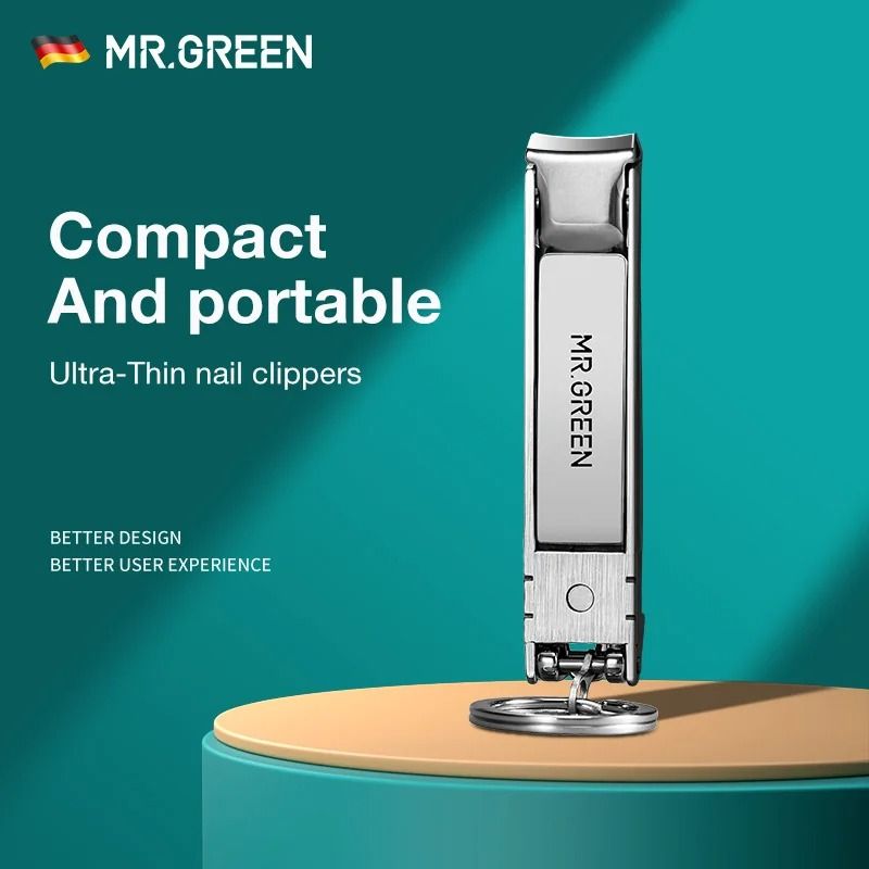 MR. GREEN Ultra-Thin Collapsible Nail Clippers