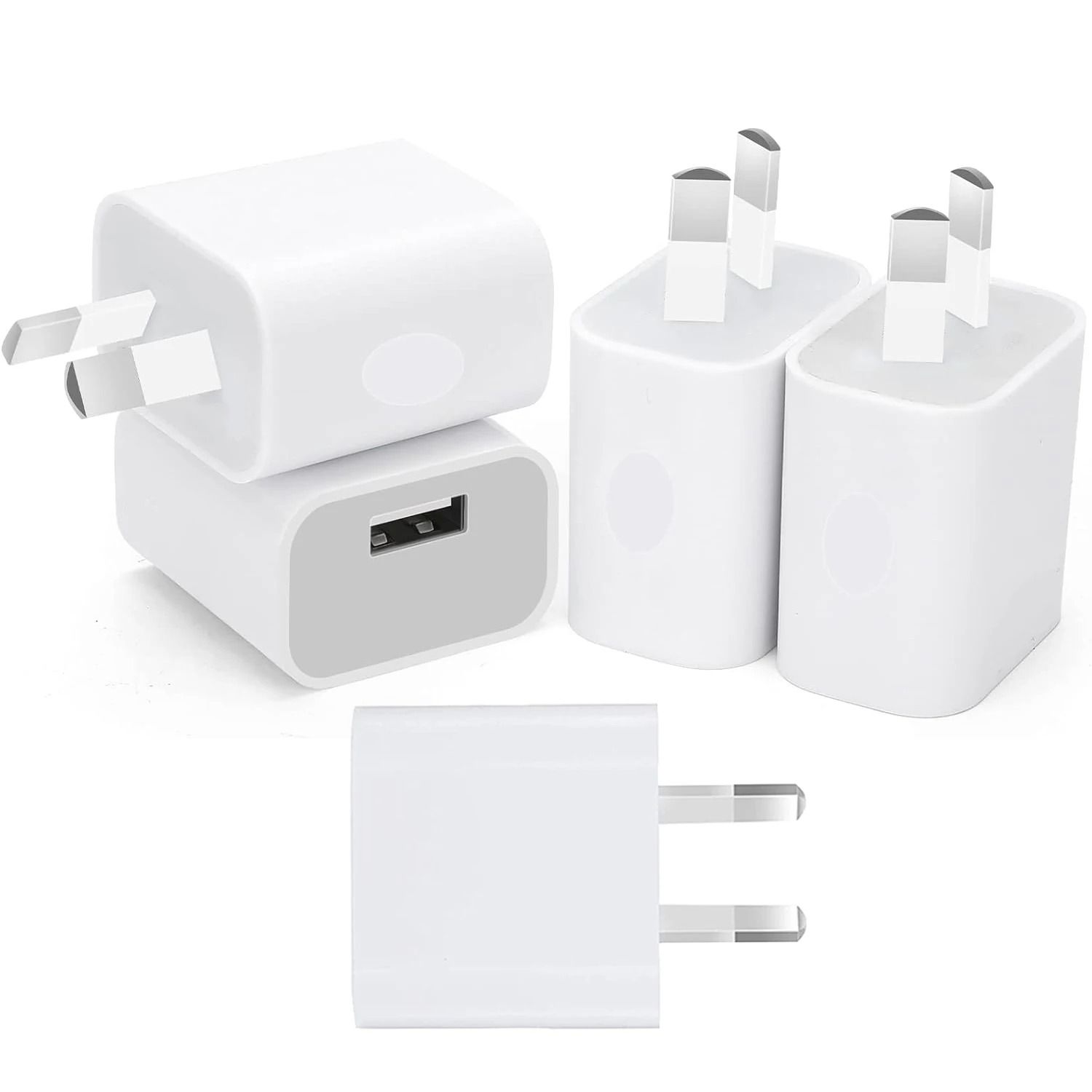 Universal Australian Standard USB Wall Charger – 5V 2A Fast Home Power Adapter AU Plug