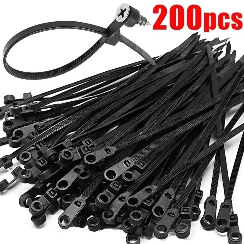 Heavy Duty Adjustable Nylon Cable Ties Organizer Straps