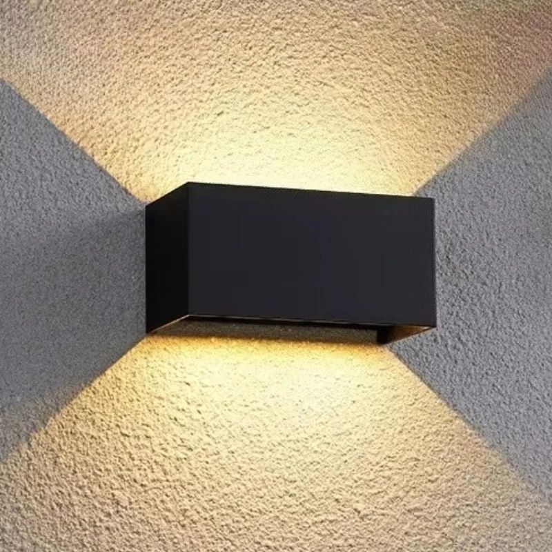 Premium Aluminum LED Outdoor Wall Light – Waterproof IP65 Porch & Garden Lighting (12W/24W)